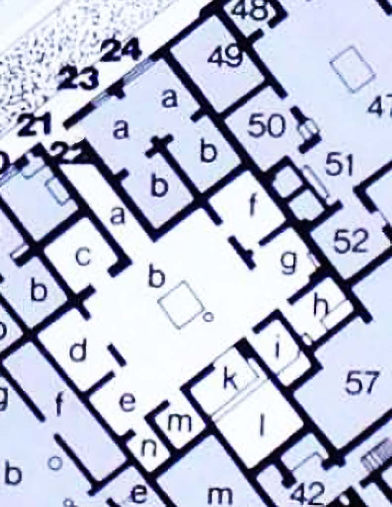 I.4.22 Pompeii. Casa del Pressorio di Terracotta.
Plan